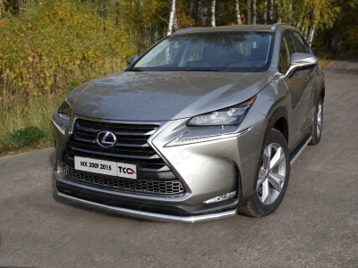 Защита переднего бампера 60 мм для Lexus NX-200t № LEXNX20015T-04