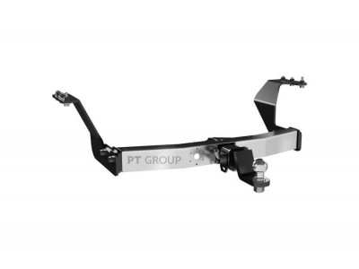 Фаркоп с нержавеющей накладкой Haval H6 2014-2020, Haval M6 2021-н.в. съемное крепление шара под американский квадрат №HMS-21-991124.00