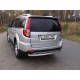 Защита заднего бампера 60 мм ТСС для Great Wall Hover H3 New 2014-2015