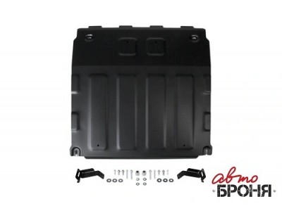 Защита картера + КПП + комплект крепежа, АвтоБРОНЯ, Сталь для Jac S7 2020-, V - 1.5 №111.09203.1