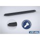 Порог-площадка "Premium-Black" A180ALB Rival + комплект крепежа для JAC S7 2020-н.в. 