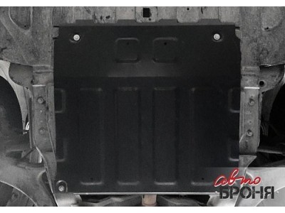 Защита картера + КПП + комплект крепежа, АвтоБРОНЯ, Сталь для Jac S7 2020-, V - 1.5