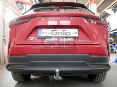 Фаркоп оцинкованный для Lexus NX350H 2022-н.в., Lexus NX450H 2022-н.в. быстросъемное крепление шара