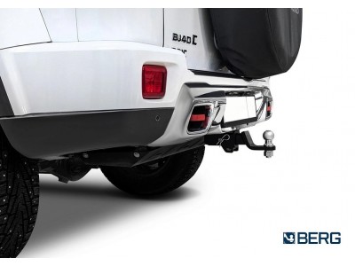 Фаркоп для BAIC BJ40 2023-н.в. съемное крепление шара под американский квадрат