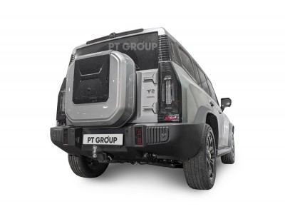 Фаркоп для Jetour T2 2023-н.в. съемное крепление шара под американский квадрат