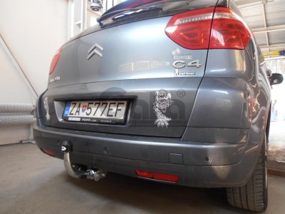 Фаркоп оцинкованный Galia шар A для Citroen C4 Picasso/Grand Picasso/Peugeot 5008 2007-2016