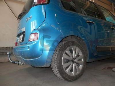 Фаркоп оцинкованный Galia шар A для Citroen C3 Picasso 2009-2017