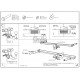 Фаркоп оцинкованный Galia шар C съемный для Skoda Octavia A7 2013-2020