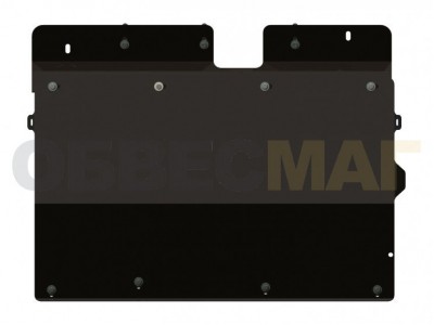 Защита картера и КПП Шериф сталь 2 мм для Chrysler Voyager/Dodge Caravan/Grand Caravan № 04.0626