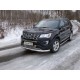 Накладка решётки радиатора нижняя 16 мм ТСС для Ford Explorer 2015-2017