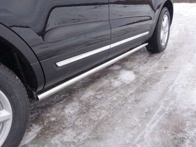 Пороги труба 60 мм для Ford Explorer № FOREXPL16-11