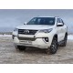 Защита переднего бампера волна 76 мм ТСС для Toyota Fortuner 2017-2020