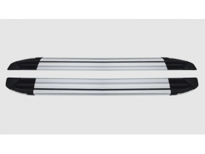 Пороги алюминиевые Brilliant Silver для Volvo XC60 № VOXC.48.6061