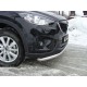 Накладка решётки радиатора 16 мм ТСС для Mazda CX-5 2011-2015