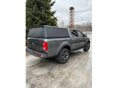Кунг (алюминий Premium Black) 2мм для JAC T8 Pro 4WD 2.4T МКПП 2023-н.в. №JACT8P23-36BLACK