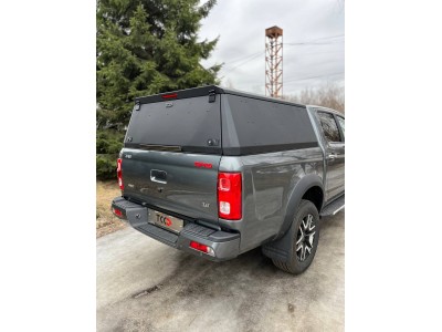 Кунг (алюминий Premium Black) 2мм для JAC T8 Pro 4WD 2.4T МКПП 2023-н.в.