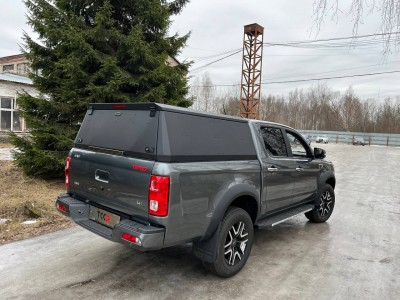 Кунг (алюминий Premium Black) 2мм для JAC T8 Pro 4WD 2.4T МКПП 2023-н.в.