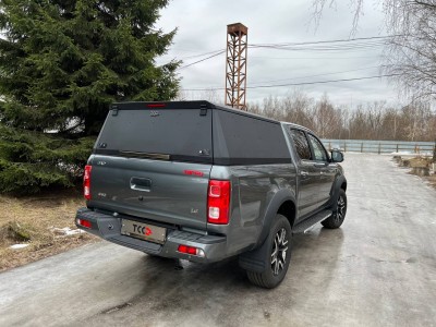 Кунг (алюминий Premium Black) 2мм для JAC T8 Pro 4WD 2.4T МКПП 2023-н.в.