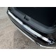 Накладка на задний бампер (лист шлифованный надпись Haval) для Haval H7 2.0 4WD 2024-н.в.
