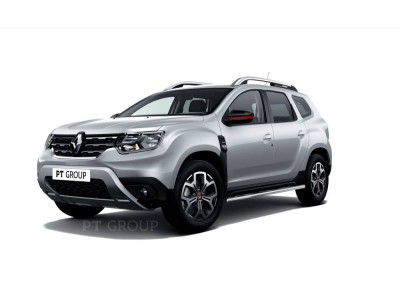 Защита порогов прямая d=63 мм (НПС) для Renault Duster 2021-2022 №RDU-21-220302.00