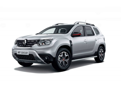 Защита порогов прямая d=63 мм ИСКРА (ППК) для Renault Duster 2021-2022 №RDU-21-330302.11