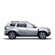 Защита порогов прямая d=63 мм ШАГРЕНЬ (ППК) для Renault Duster 2021-2022