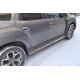 Защита порогов прямая d=63 мм (НПС) для Renault Duster 2021-2022