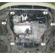 Усиленная защита картера двигателя, КПП (2 мм, сталь) для Volkswagen Transporter/Caravelle/Multivan T5 2003-2015, Volkswagen Transporter/Caravelle/Multivan T6 2015-2019, Volkswagen Transporter/Caravelle/Multivan T6.1 2019-н.в.