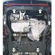 Усиленная защита картера двигателя, КПП (2 мм, сталь) для Volkswagen Transporter/Caravelle/Multivan T5 2003-2015, Volkswagen Transporter/Caravelle/Multivan T6 2015-2019, Volkswagen Transporter/Caravelle/Multivan T6.1 2019-н.в.
