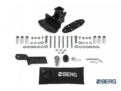 Фаркоп для Toyota Land Cruiser 200 (кроме Executive, TRD) 2007-2021, Lexus LX 2007-2022 съемное крепление шара под американский квадрат №F.5713.006