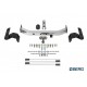 Фаркоп с нержавеющей накладкой Toyota Land Cruiser 200 (кроме Executive, TRD) 2007-2021, Lexus LX 2007-2022 фланцевое крепление шара