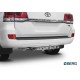 Фаркоп с нержавеющей накладкой Toyota Land Cruiser 200 (кроме Executive, TRD) 2007-2021, Lexus LX 2007-2022 фланцевое крепление шара