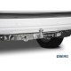 Фаркоп с нержавеющей накладкой Toyota Land Cruiser 200 (кроме Executive, TRD) 2007-2021, Lexus LX 2007-2022 фланцевое крепление шара