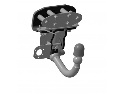 Фаркоп для Toyota Land Cruiser 200 2007-2021, Lexus LX 2007-2021 быстросъемное крепление шара с ключом №3002-D2