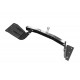 Фаркоп с нержавеющей накладкой для Mitsubishi Outlander XL 2007-2012, Citroen C-Crosser 2007-2012, Peugeot 4007 2007-2012 фланцевое крепление шара