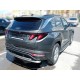 Защита заднего бампера двойная d-60+43 Технотек для Hyundai Tucson 2020 – н.в.