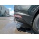 Защита заднего бампера двойная d-60+43 Технотек для Hyundai Tucson 2020 – н.в.