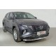 Защита передняя нижняя 60,3 мм ТСС для Hyundai Tucson 2020 – н.в.