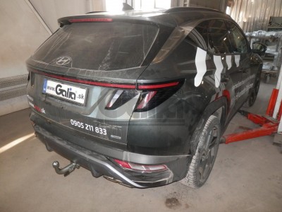 Фаркоп оцинкованный для Kia Sportage V 2022-н.в., Hyundai Tucson (Европейская сборка) 2021-н.в. быстросъемное крепление шара