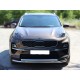 Дуга передняя по низу бампера радиусная двойная d-60+53 Технотек для Kia Sportage 2018 – н.в.