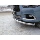 Защита переднего бампера с ДХО 76 мм ТСС для Infiniti QX60 2016-2021