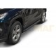Пороги алюминиевые Rival Black для Toyota RAV4 2019-2021