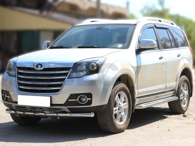 Защита переднего бампера с клыками 60 мм для Great Wall Hover H3 New № GWHH314 1.1