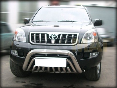 Кенгурин 76 мм с защитой картера 43 мм для Toyota Land Cruiser 100 № LC 1
