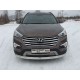 Накладка решётки радиатора 16 мм ТСС для Hyundai Santa Fe Grand 2014-2016