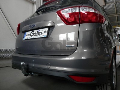 Фаркоп оцинкованный для Ford Focus 2003-2018, Ford Focus C-MAX 2003-2010, 2010-2019, Ford Grand C-MAX 2010-2019 быстросъемное крепление шара