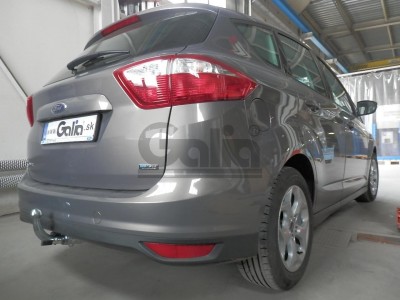 Фаркоп оцинкованный для Ford Focus 2003-2018, Ford Focus C-MAX 2003-2010, 2010-2019, Ford Grand C-MAX 2010-2019 быстросъемное крепление шара