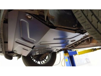 Защита картера двигателя, КПП (2 мм, сталь) для Chery Tiggo 8 Pro Max 2022-н.в. (V = 2.0 AT 4WD)