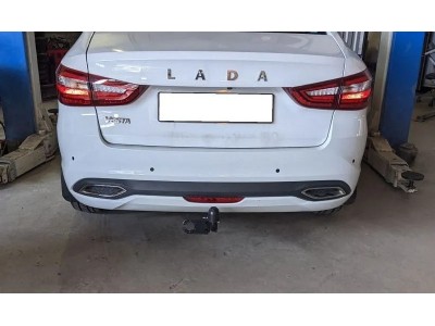 Фаркоп для Lada Vesta NG седан 2023-н.в. крепление шара на двух болтах