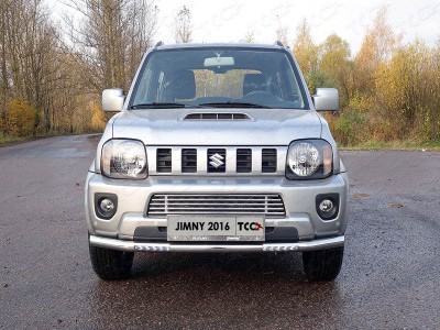 Решетка радиатора нижняя 12 мм для Suzuki Jimny № SUZJIM16-14